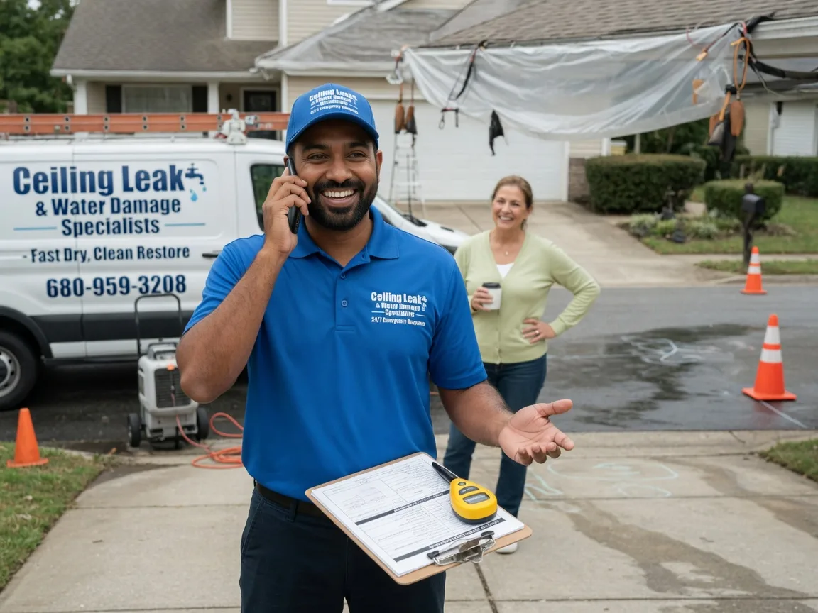 Ceiling Leak Cleanup Cornell, IL FAQs