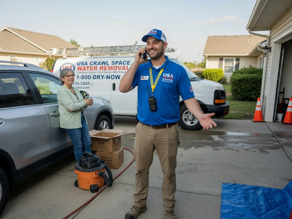 Crawl Space Water Removal Cornell, IL FAQs